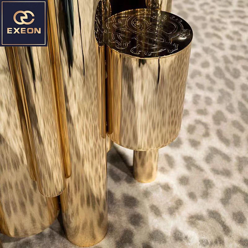 Modern Luxury Solid Wood Desk Hign End Home Office Furniture Table Design Metal Presidential Custom Desk