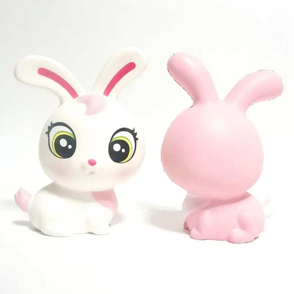 Сжимаемый кролик Kawaii мягкие сжимаемые животные медленно восстанавливающие форму игрушки для снятия