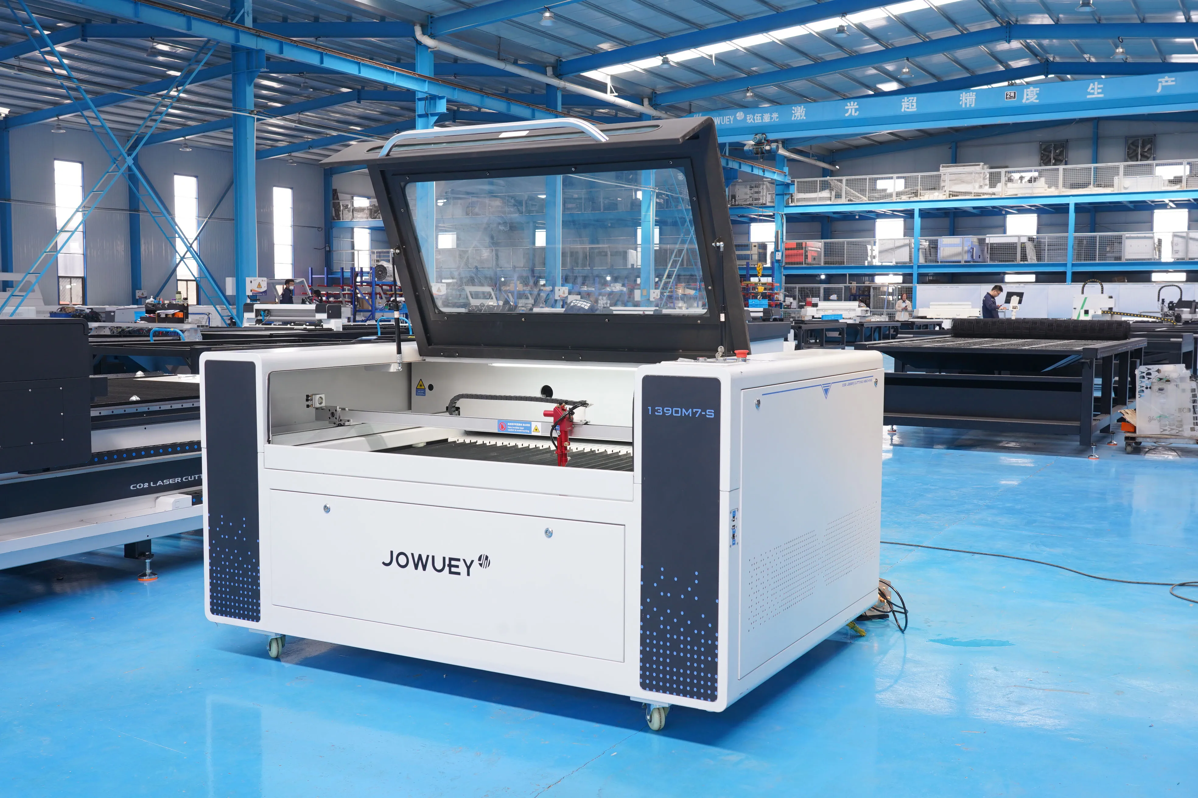 JOWUEY 1390 CNC CO2 Laser Cutter with CCD Camera Auto Focus Co2 Cutting Machine Acrylic Wood