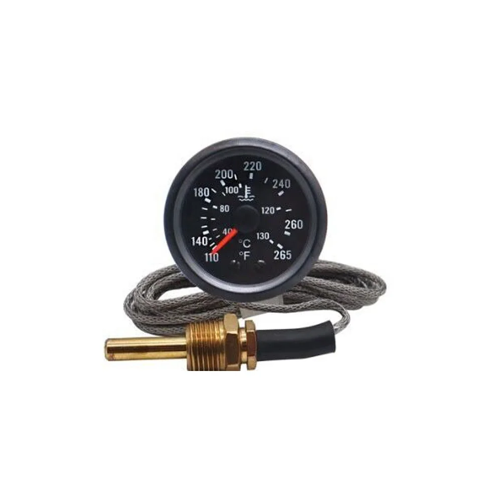 52mm water temperature gauge with 72 /144 inch for light truck