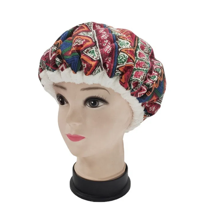 Home Use Cordless Flaxseed Hair Treatment Cap Hair Salon Deep Conditioning Heat Cap Heated Conditioning Cap