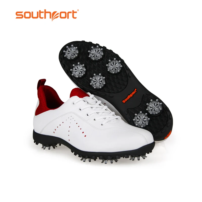 
Southport Golf Shoes Women Rubber Softspikes Golf Shoes Waterproof 