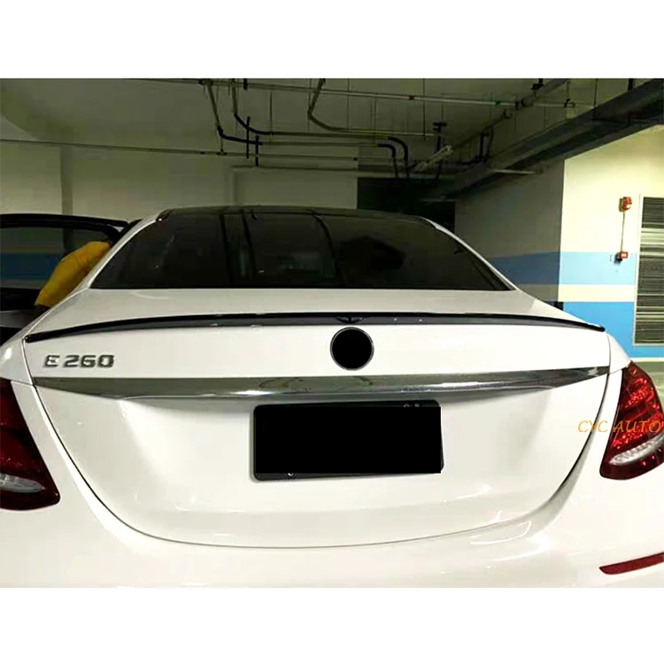 Rear bumper parts W213 rear spoiler roof new style for Mercedes Benz E class 2016 2017 2018 2019 E200 E260 E300