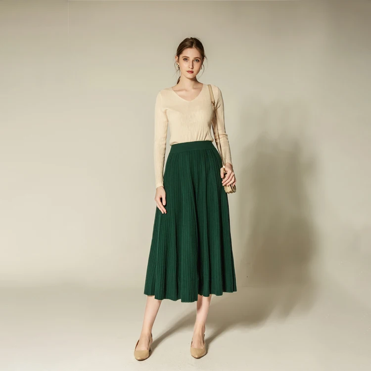 Hot selling Custom women sexy women solid color long pencil maxi skirt