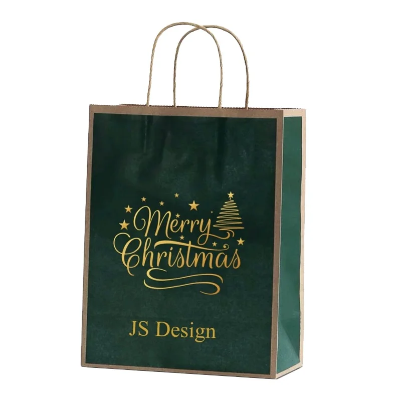 good price Eco-Friendly Custom Logo Printed  Fast Food Takeaway Bags Coffee Packaging Paper Bags Printing