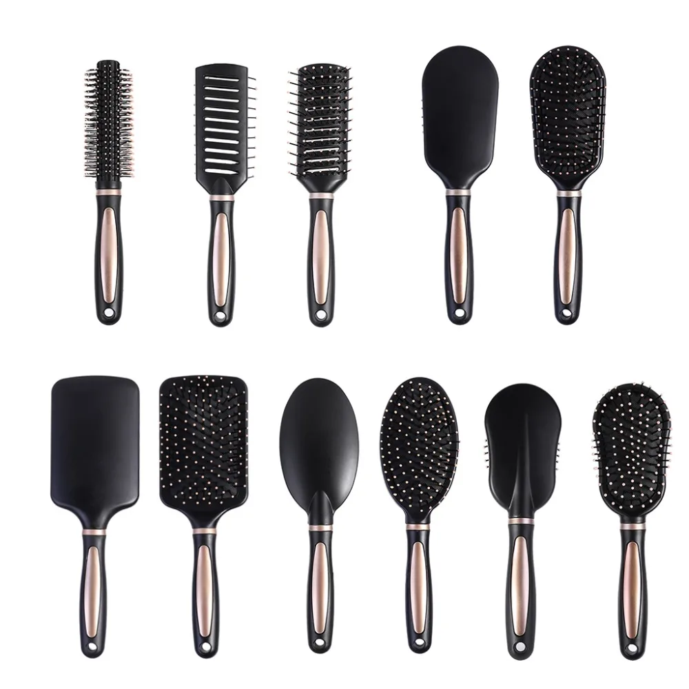 Kemei Air Bag Anti Static Comb Plastic Massage Anti Static Hair Brush Practical Care SPA Head Massager