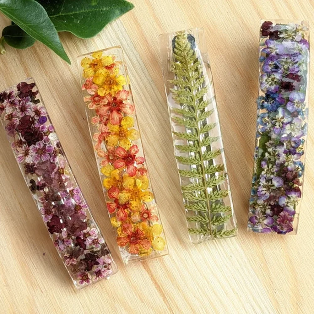 Hot Sell handmade resin jewelry fancy hawaiian flower hair Clips Hairpins barrettes for women accessories gift