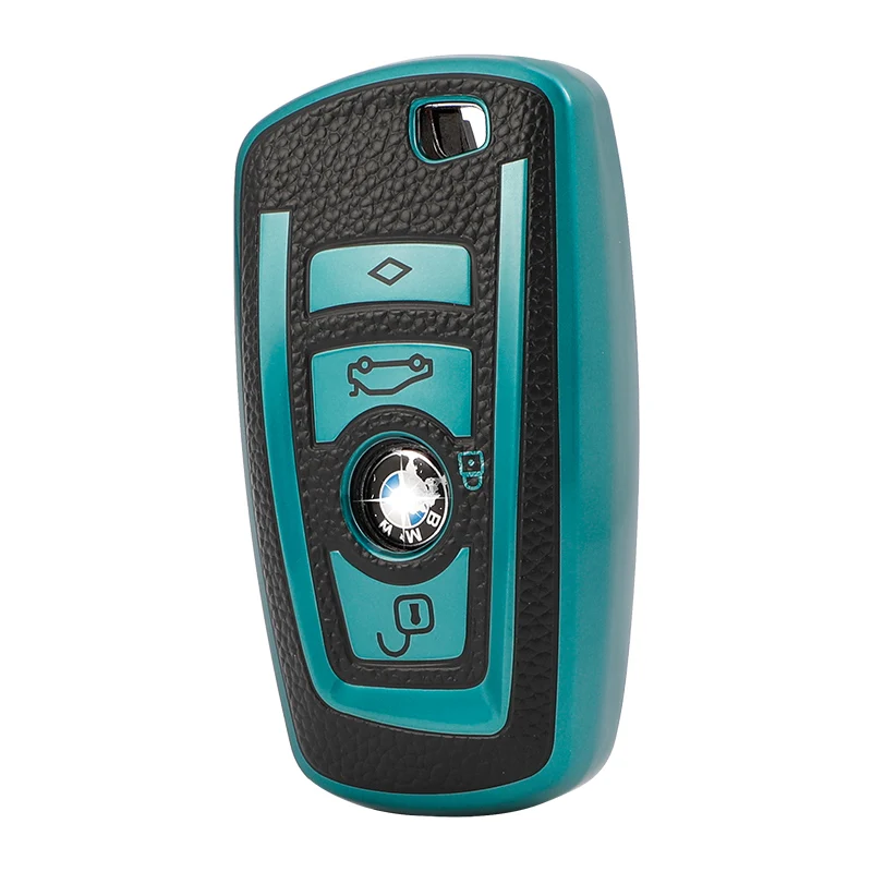 Carbon TPU Car Key Cover For Bmw 3 5 Series X6 530 Car Auto Accessories Cover Smart Remote Key Car Protector Case Accessories