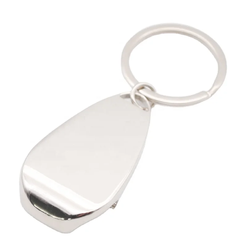 
hot sale blank bottle opener keyring for whole sale with free laser engraving logo 