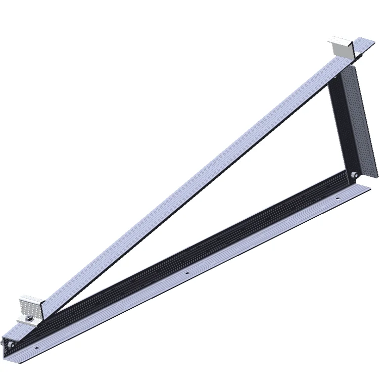 Solar Metal Roof Bracket PV Aluminium Mounting Kit triangle brackets ballasted mount