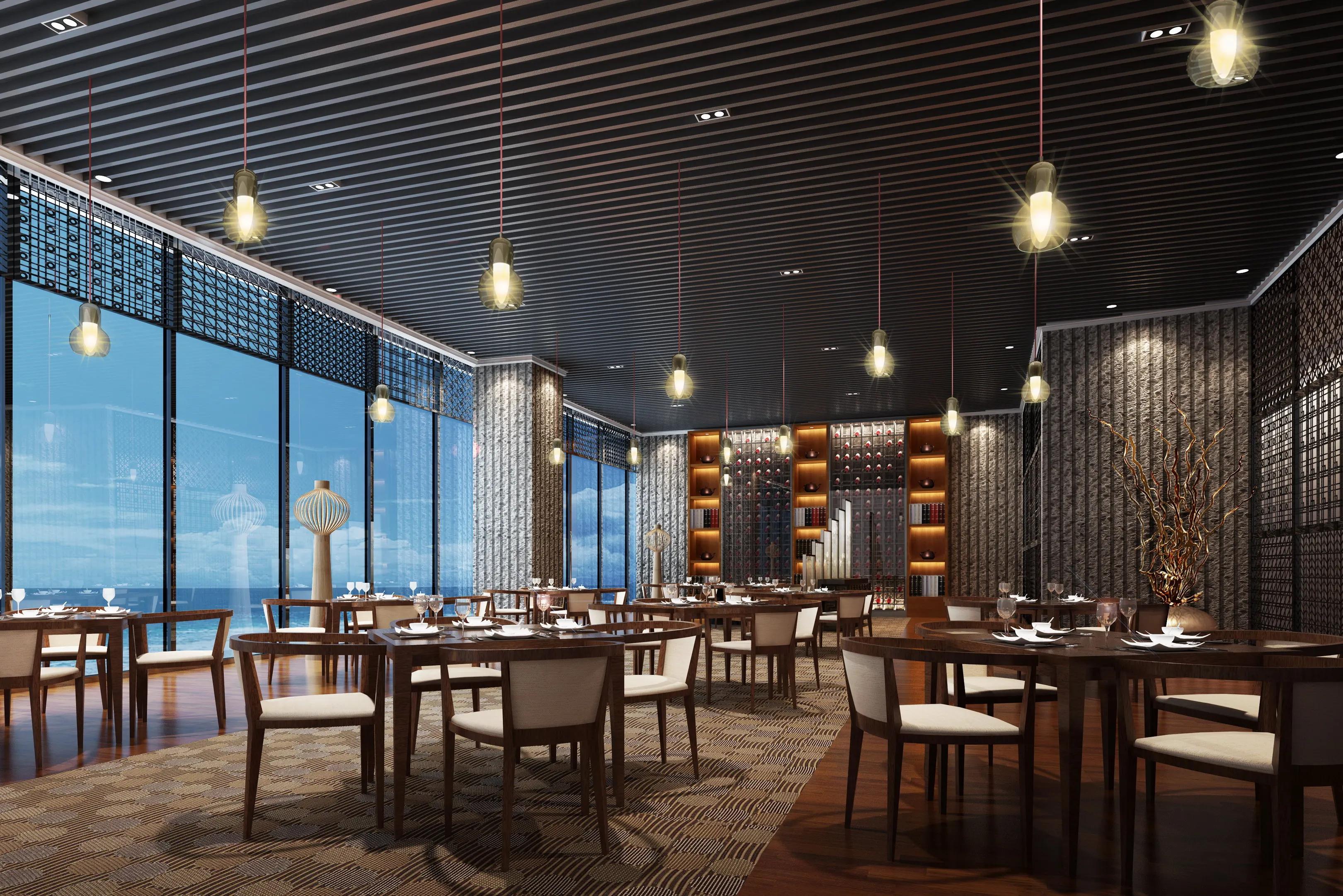 Commercial guangdong customized solid wood 5-star hotel other hotels furniture lobby sets hotel furniture