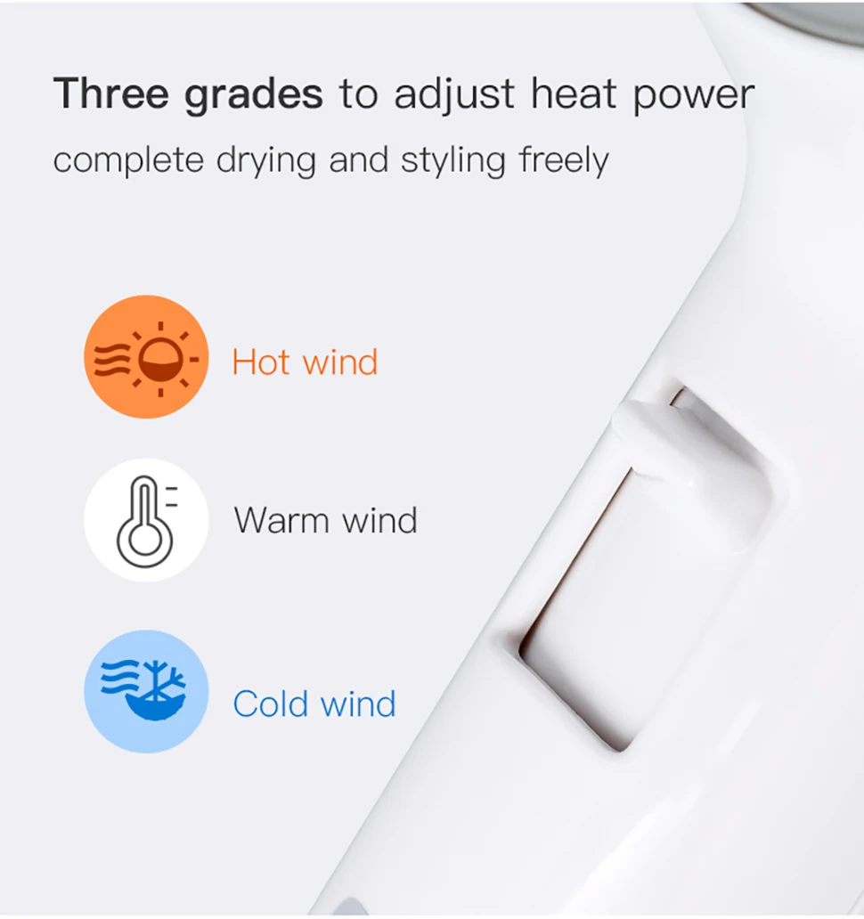 Wall mounted ABS plastic white black 1800W negative ion very power hair dryer for hotel rpm