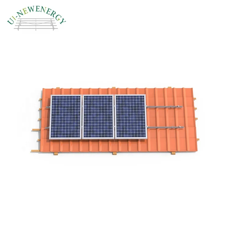 Stainless steel roof hook, pv mounting tile hook, solar roof mount kit