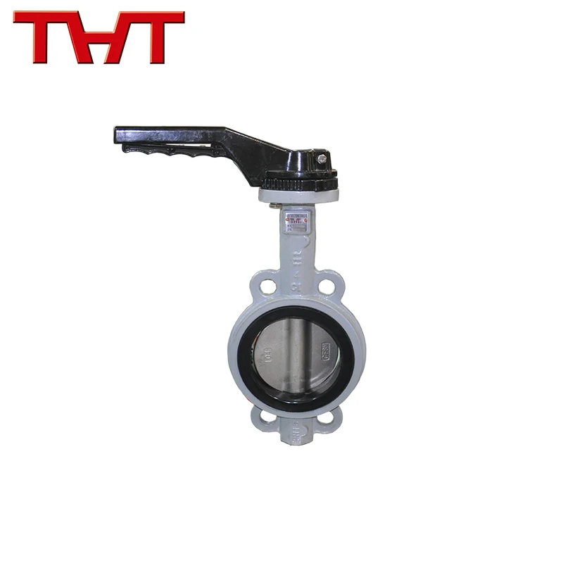 DN100 center line flanged butterfly valve factory price