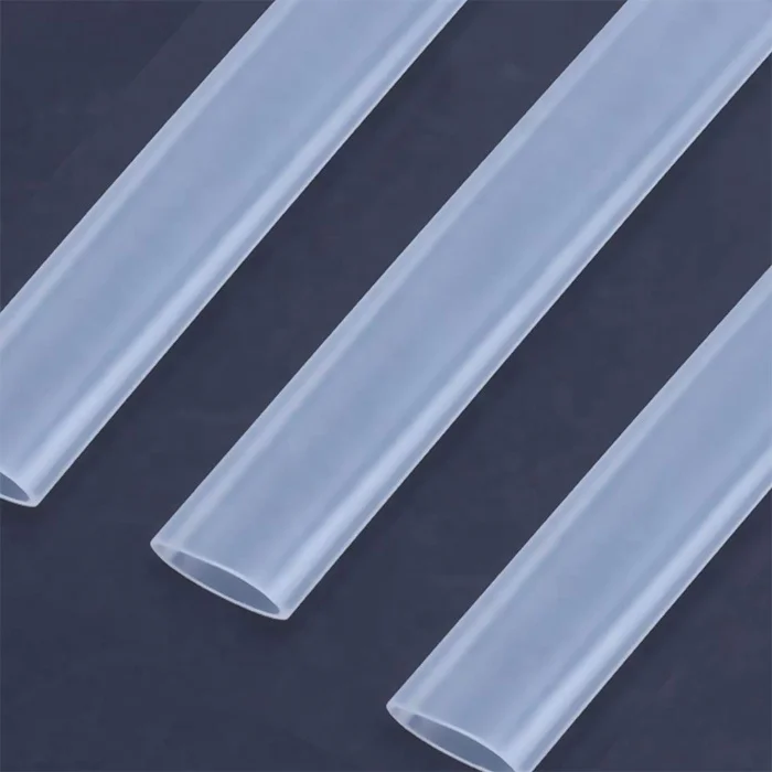 Insulator High Temperature protective sleeve  wire cable wrap electric clear pvdf semi-rigid 2:1 heat shrink tube