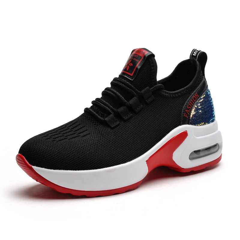 Lightweight Comfort Antiskid Breathable High Quality Thick Soled Sports Shoes