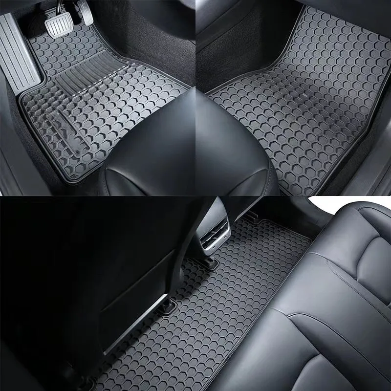 Rubber Car Floor Mats for Toyota Land cruiser 70 76 79 DUAL CAB, 08/2012-2020
