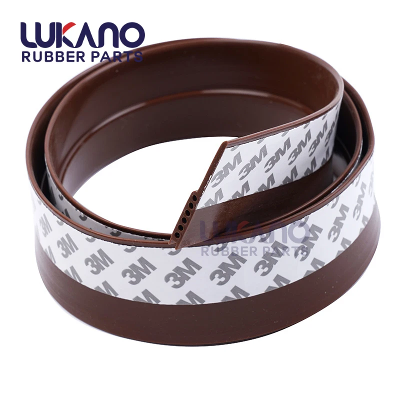 High quality flexible adhesive backed rubber strip