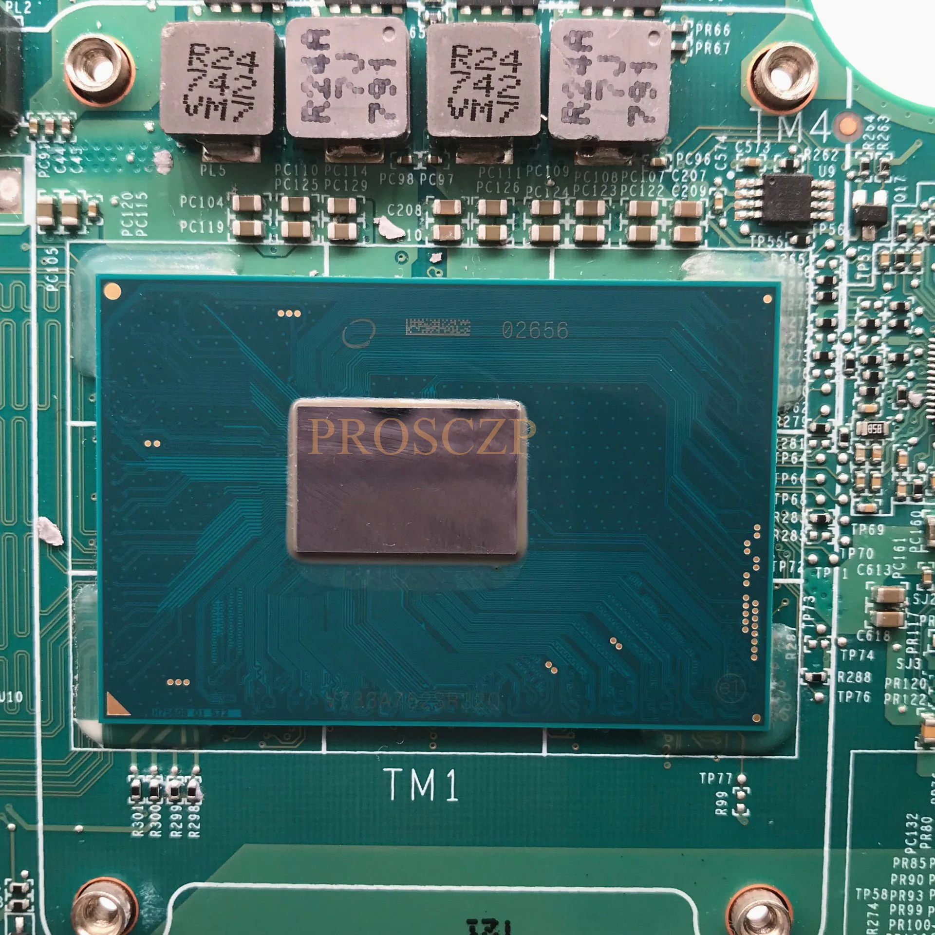 CN-0TF0TH TF0TH для DELL Inspiron 5577 Материнская плата ноутбука DAAM9BMBAD0 W/ SR32Q I7-7700HQ процессор GTX1050 GPU 100% полностью протестирован