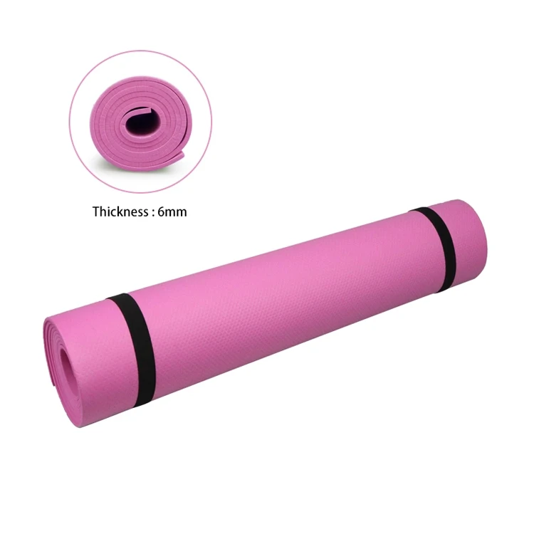 2025 Wholesale Colorful Non Slip Home Exercise Fitness Pad Eco-Friendly Foldable Eco Friendly 1/2 Inch EVA Foam Memory Yoga Mat