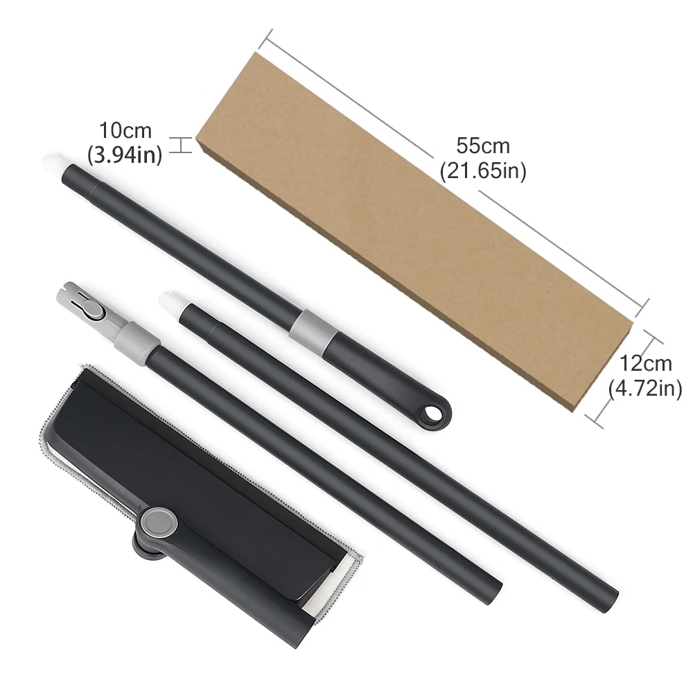 Masthome long handle Removable washing window cleaner flexible window squeegee cleaning wiper