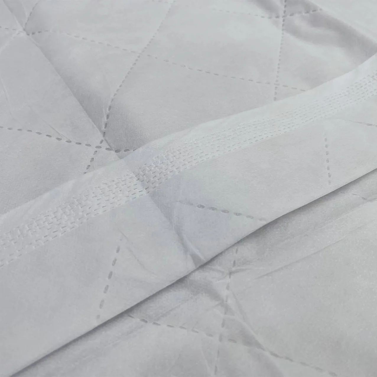 SJ Quilted Non woven Protection Moving Blanket Medical Disposable Patient Warming Nonwoven Blankets