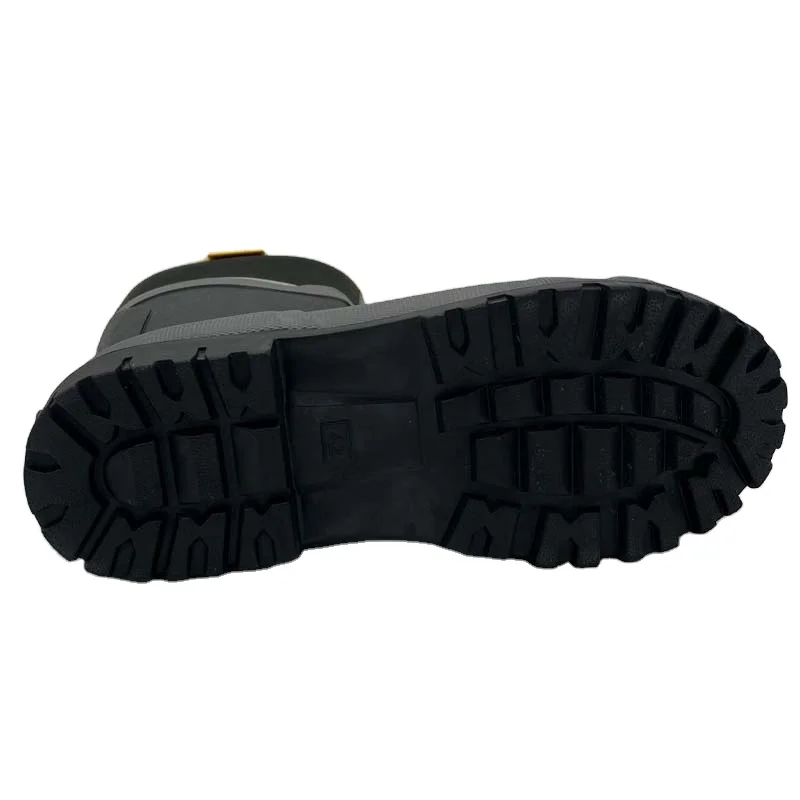 CE Certificate For The Steel Toe And Steel Insole Neoprene Rubber Safety Boots