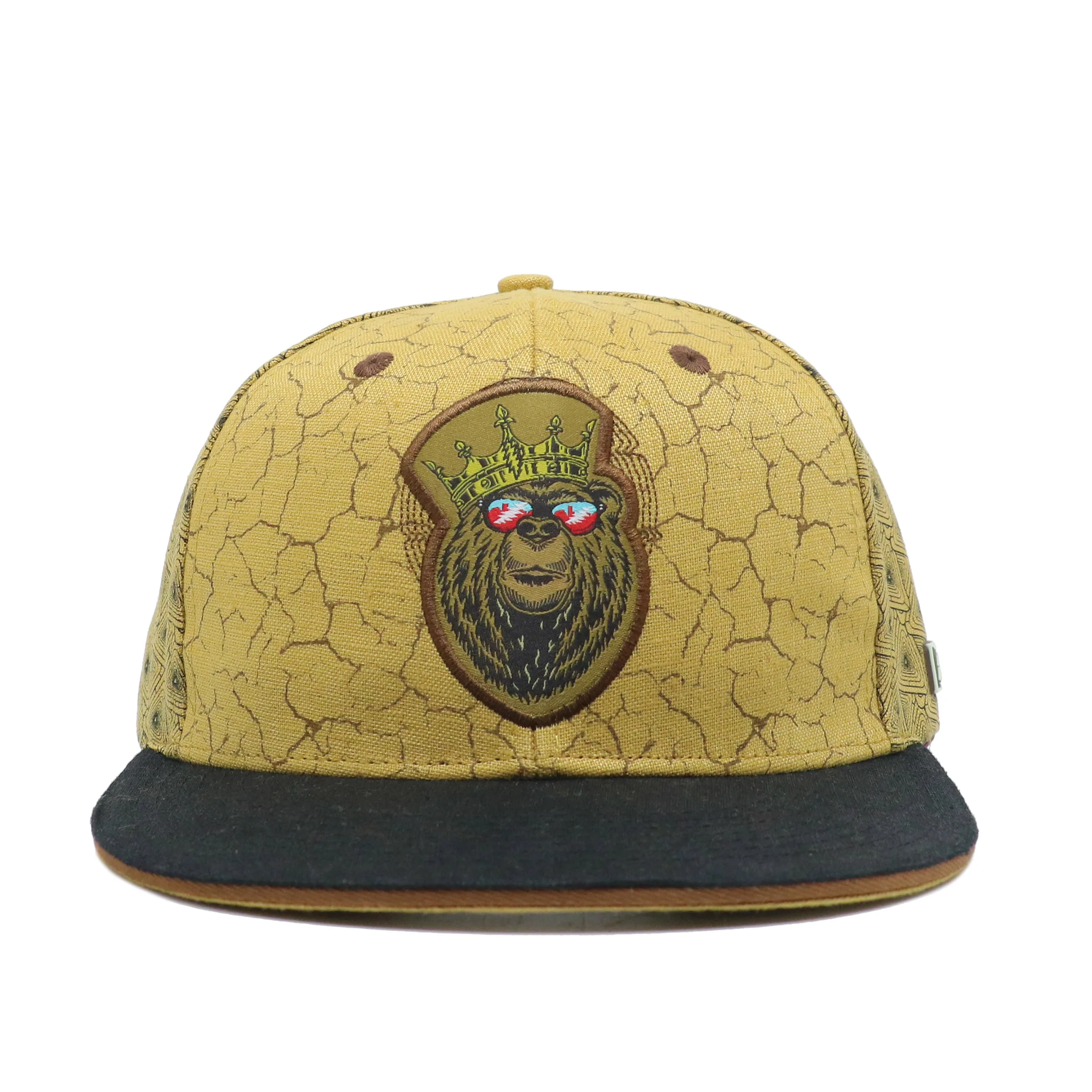 Wholesale Hemp Fabric digital Printing Art Snapback Hat