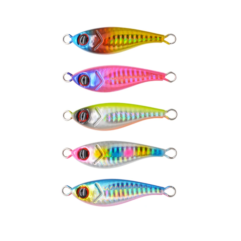 JIGGINGSOUL-RTS321-10g15g20g 3D Japan Quality flexible Globefish Fishing casting Jig Saltwater Jig Fishing Jigging lure