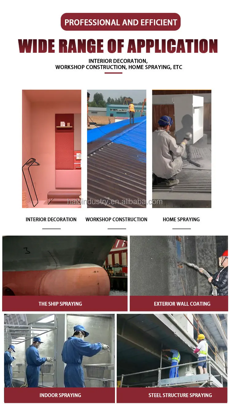 High pressure airless non gasoline spray painting sprayer steel tile latex paint wall car paint spraying machine