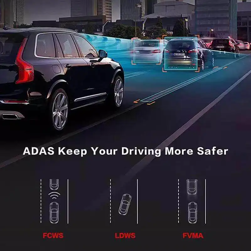 High Integrated 8 Channel HD adas with driver monitoring system H.265 Integrated ADAS DSM 3G 4G GPS Wifi MDVR