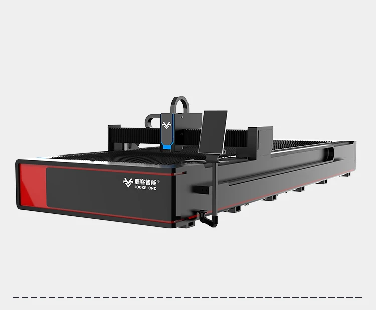 Big Factory Exchange Table Open Area 3015 2060 working area 1-3KW Middle Power fiber Laser Cutting Metal Machine