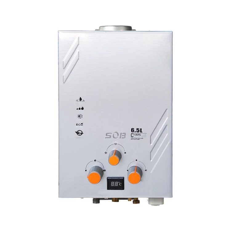 Low Water Pressure Start Tankless Gas Hot Water Heater for Selling Factory Directly Sell Home Instant / Tankless Wall Mounted