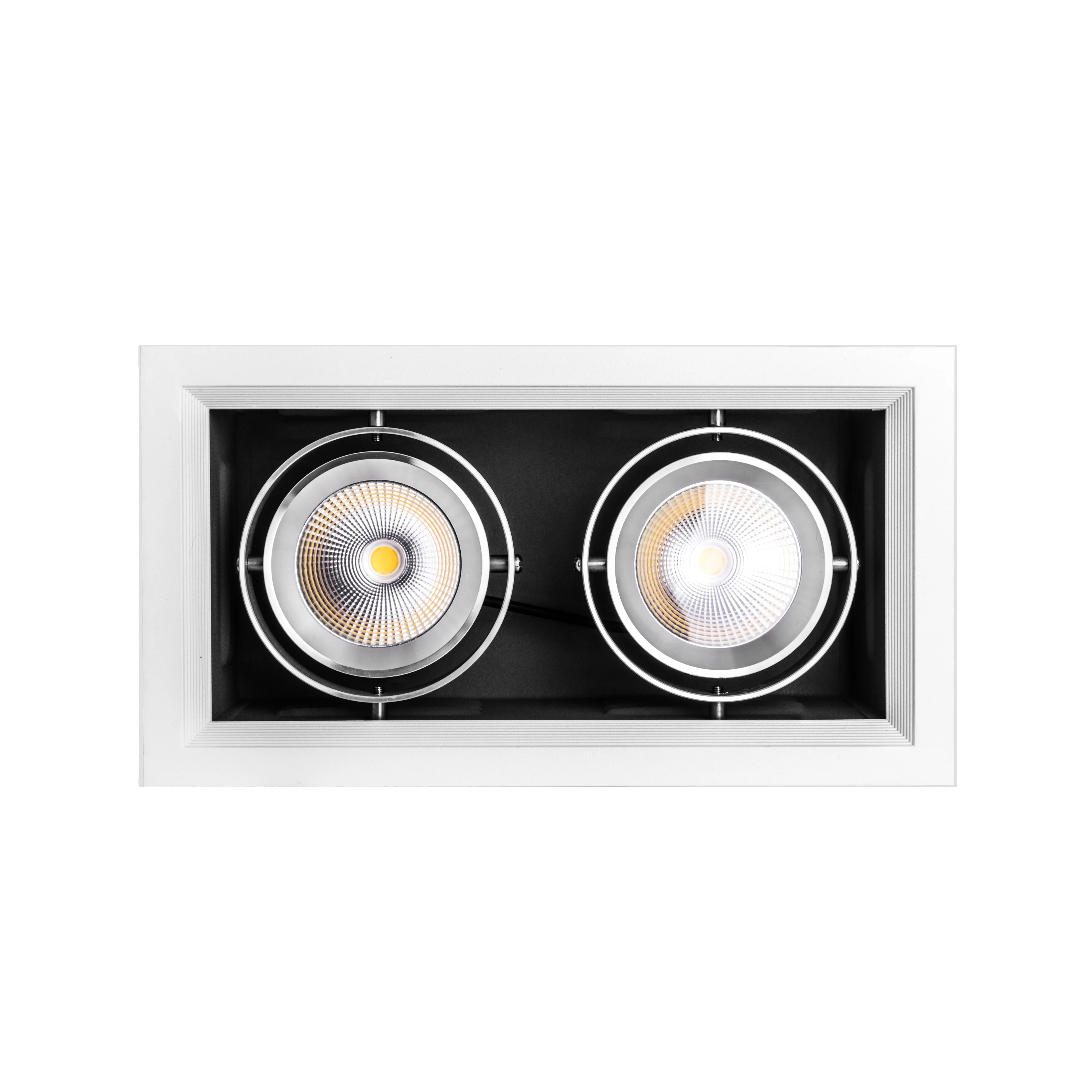 Manufacturer downlight commerical 9W 10W 15W square down light recessed ceiling square led downlight in China