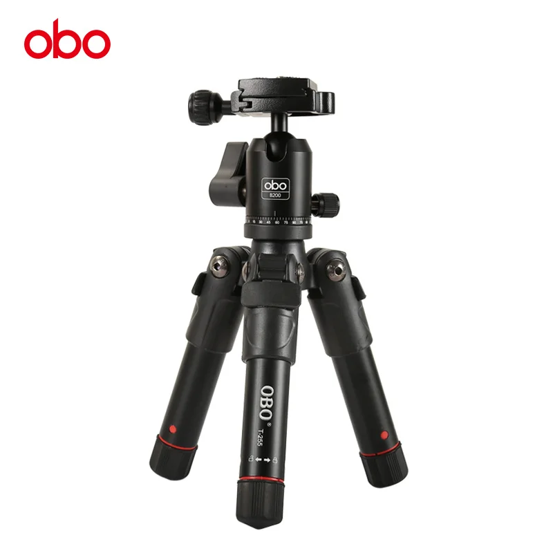 Wholesale flexible  outdoor professional mini aluminium alloy tripod with ball head
