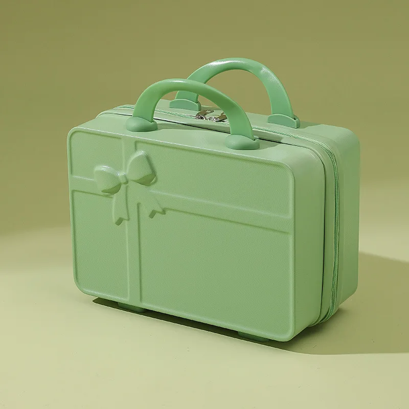 Newest Candy Color Make Up Case Lightweight Mini Storage Cases Portable Travel Suitcase 14 Inches