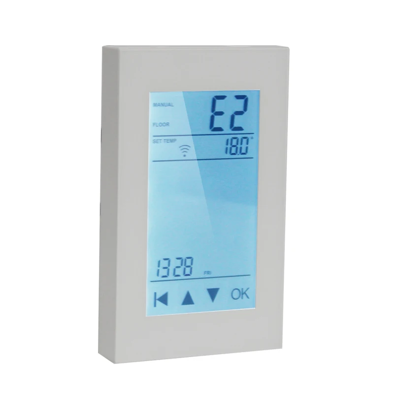 Smart programmable wi-fi room floor heating thermostat temperature controller