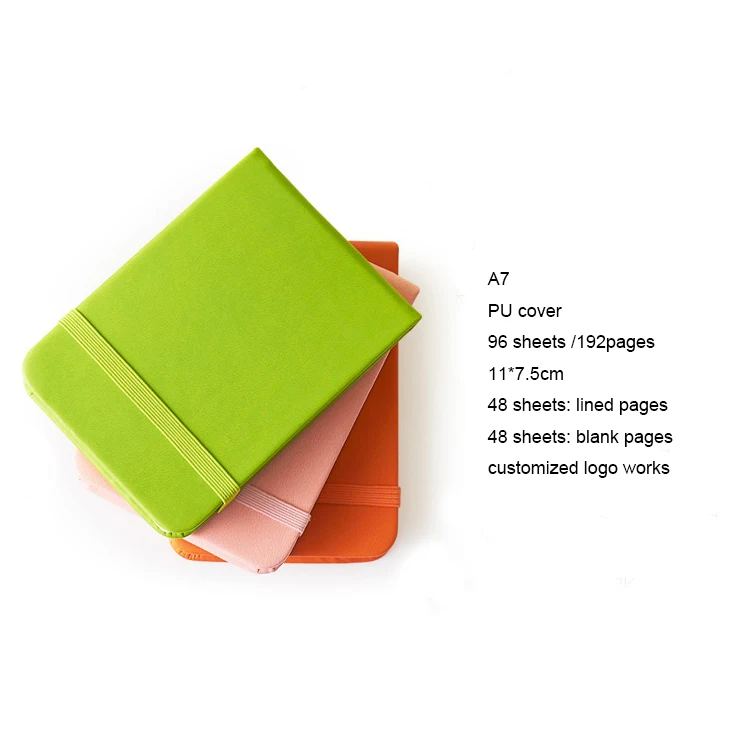 Amerpromo Pocket Notebook Set Small Super Mini Diary Hot Sale Copybook School Paper Notebook a7 School Paper Notebook Student