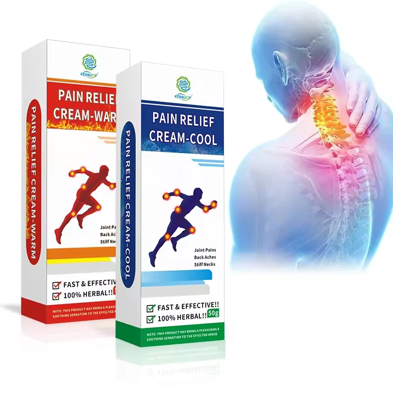 New products muscle knee and  joint gel cream cool ointment 50g pain re.lief cream warm