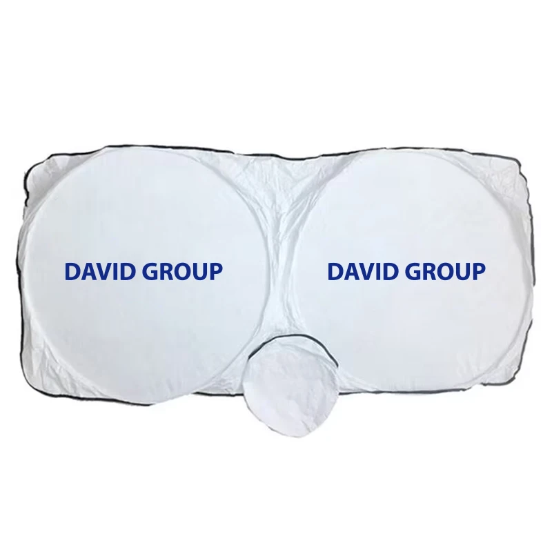 Custom Printed Promotional Gift Foldable Car Window Sunshade Cover Shield Front Windshield Car Sunshade