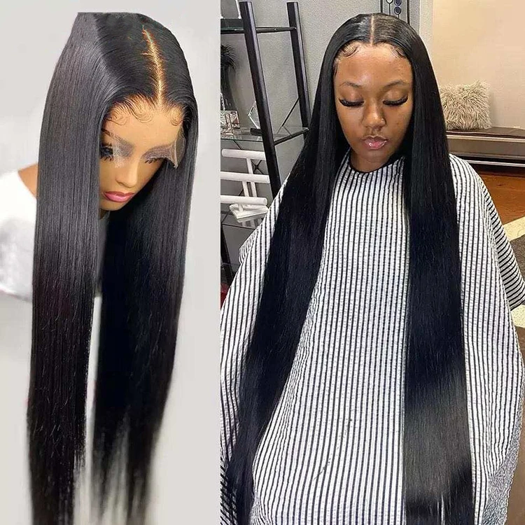 
Factory Price Swiss 13X6 Hd Lace Frontal Wig Pre Plucked Brazilian Hair Wig With Black Women 100% Human Hair Wig Lace Front 