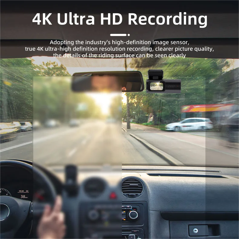 WDT F14 Chinese Dash Cams 4k Wifi Car Auto Dvr Vehicles Carcam Front Rear Cameras For Mercedes-benz Mercedes Volkswagen Changan