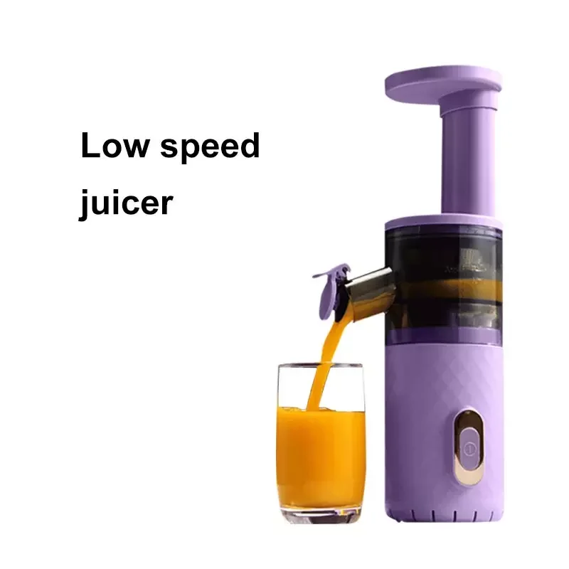 powerful Big feeding Mouth Commercial fruit electric citrus juicer blender portable extractor machine cold press Slow Juicer
