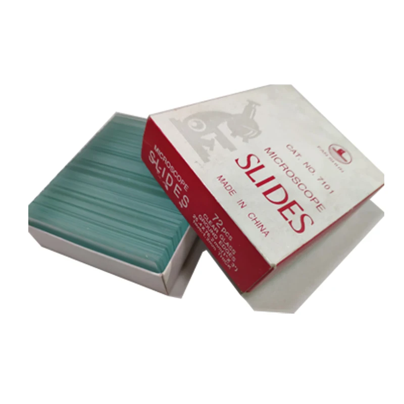 7101 7102 7105 7107 glass boxes sail brand lab prepared microscope slide