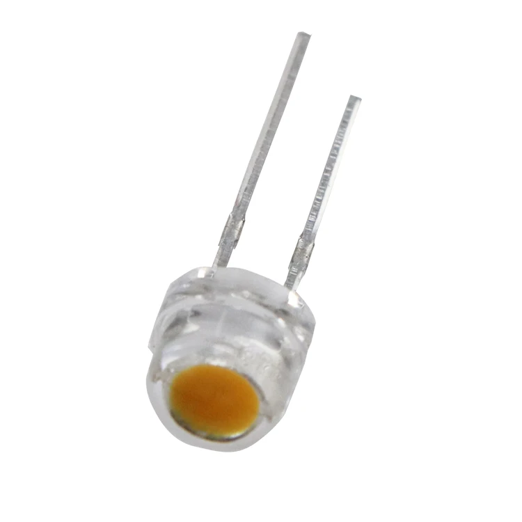 4.8mm 5mm 8mm LED High Brightness Lamp  White Color Straw Hat Short Long Legs LED Diode