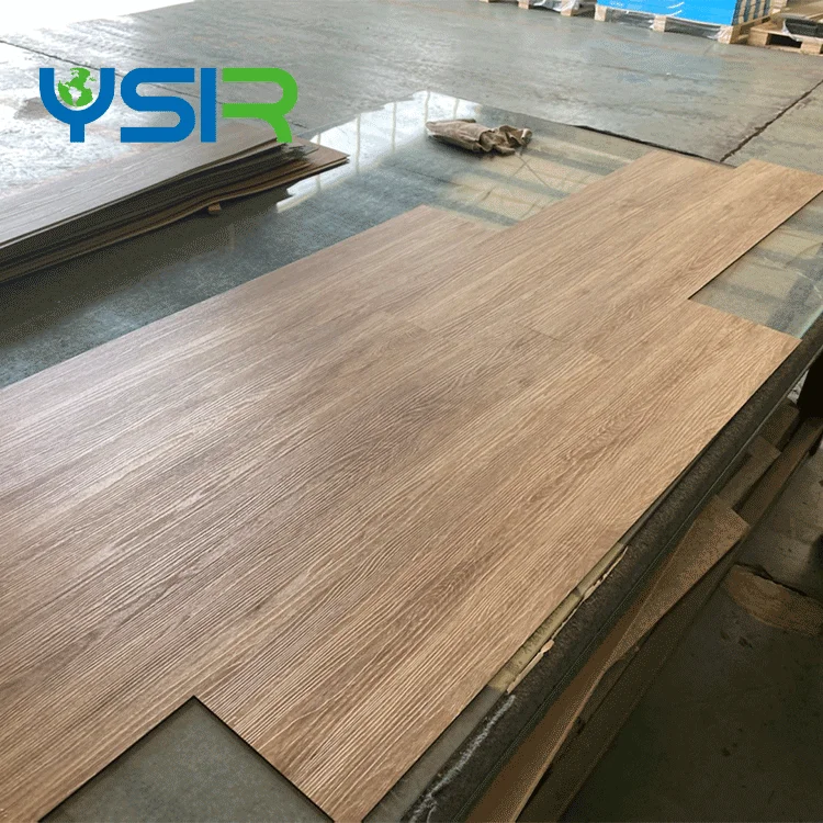 China Yansen waterproof surface soft flexible indoor floor decoration durable quality dry back LVT flooring