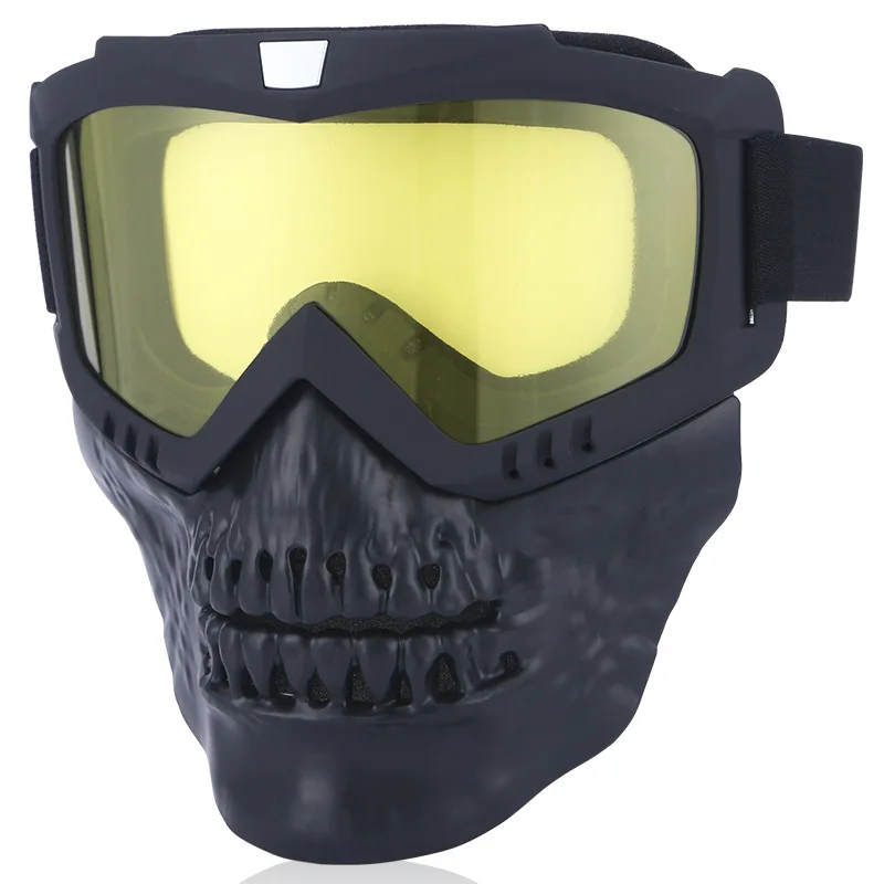 New Motorcycle Goggles Unisex Riding Glasses Windproof Dust Ski Mountaineering Equipment Goggles