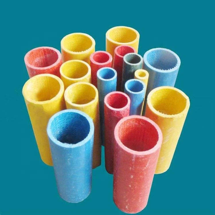 Strength Pultruded glass fiber tubes hollow fiberglass frp round tubes