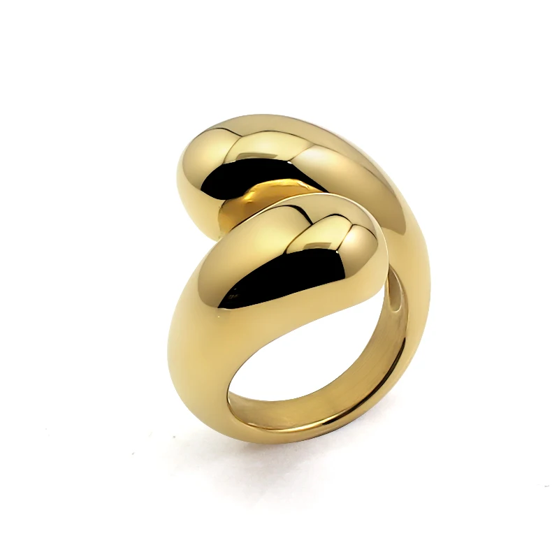 Женские непромокаемые кольца из нержавеющей стали 316L