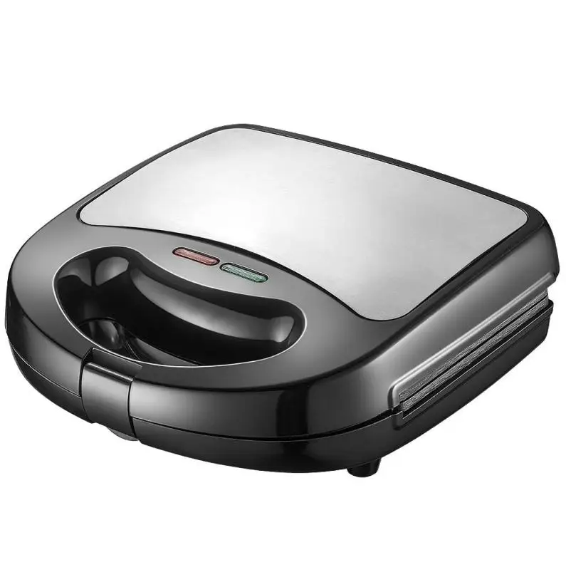 Electric Interchangeable 3 in 1 Waffle Panini Toaster Machine Stainless Steel Sandwich Waffle Maker Removable Donut Nuts Maker